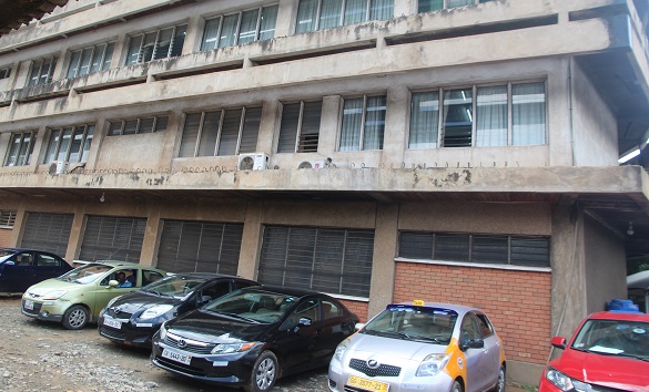 The building currently being used by the LRC 