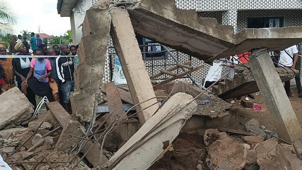 Two killed in Ngleshie Amanfro storey building collapse