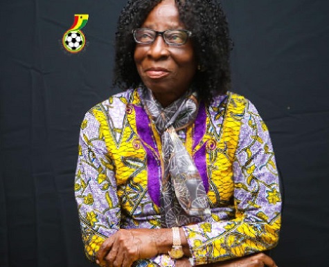 An elated Habiba Atta Forson