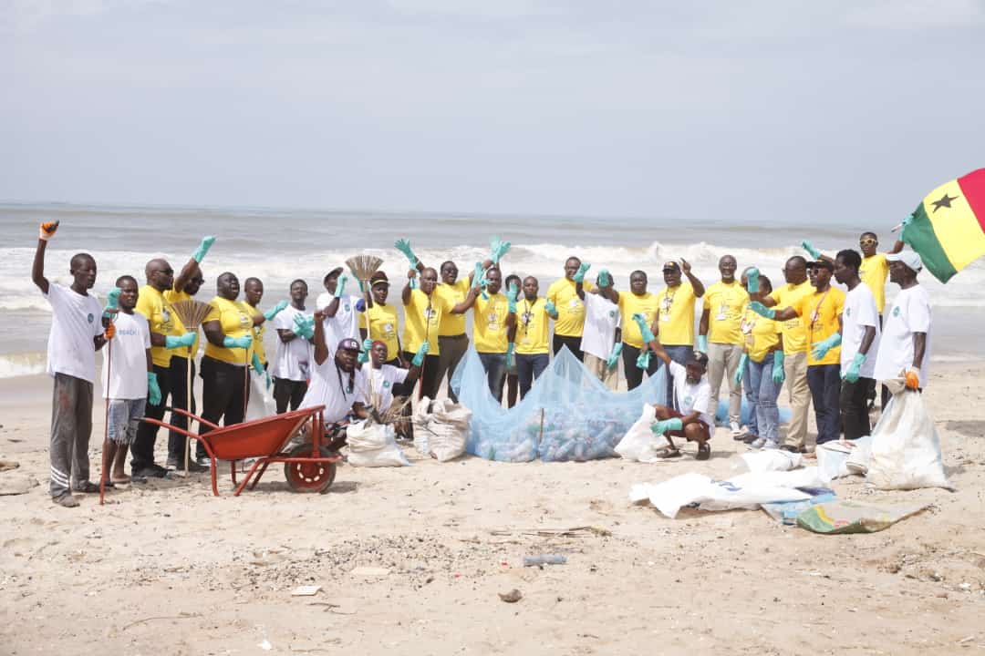 Beach clean-up gets corporate boost 
