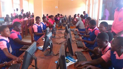 File Photo: students using internet facilities in their ICT lab