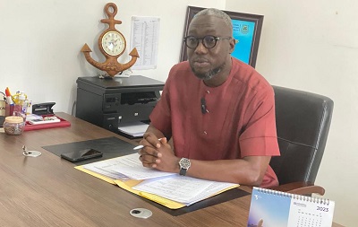 Dr. George Kobina Vandyck, Dean of Maritime Studies at the Regional Maritime University (RMU)