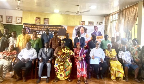 Participants at the International Convention of Africans in Diaspora (ICAD) Conference 2023