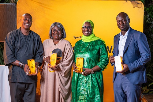 The awardees at the fourth Speak Up Africa Leadership Award