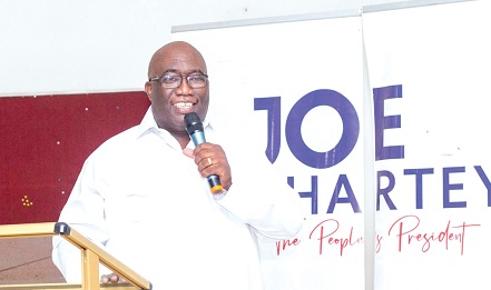 Joe Ghartey — NPP Presidential hopeful