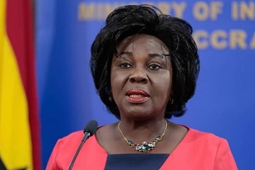 Cecilia Abena Dapaah — Former Minister of Sanitation and Water Resources