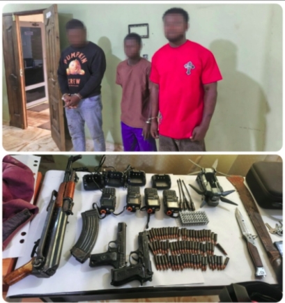 Ahafo: Police arrest three over illegal firearms, alleged robbery plot