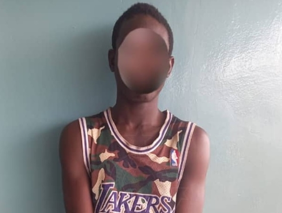 One of the suspects 