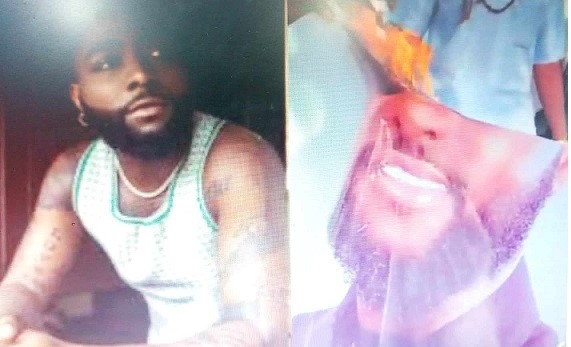 Youths burn down Davido’s poster in Maiduguri, demand apology over ‘offensive’ video