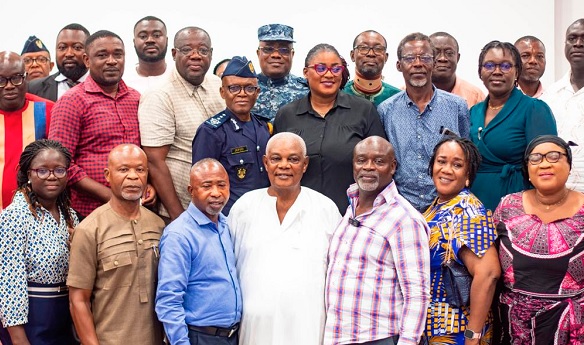 A section of the participants with Nana Akua Dokua Asiamah-Adjei (arrowed), Deputy Minister of Trade and Industry