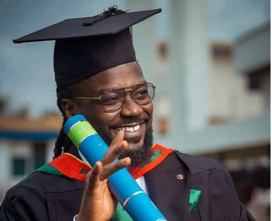 It’s official! Samini graduates from GIMPA