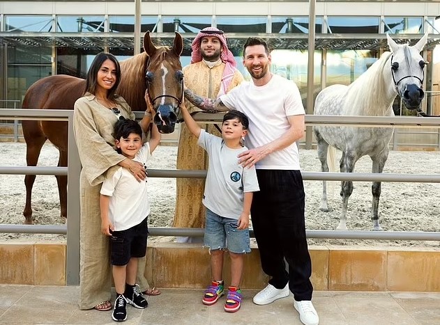 Lionel Messi in Saudi Arabia