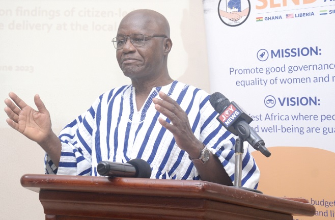 Siapha Kamara, Chief Executive Officer of SEND Ghana