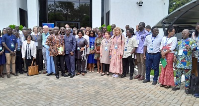 Participants at the symposium in a group photo