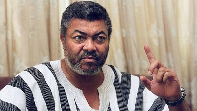  Late founder of the NDC, Jerry John Rawlings