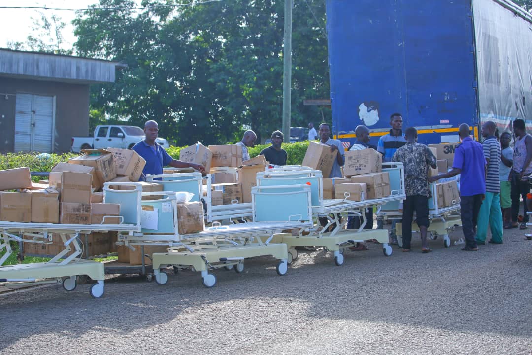 R.K Atikpo donates to health facilities in Oti Region