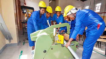 Ho Technical University students undergoing practical training