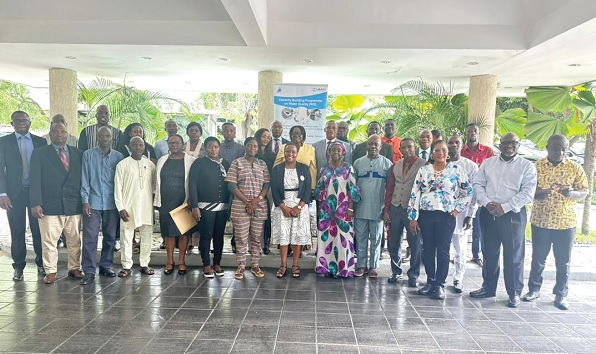 The participants with some staff of GWCL