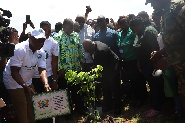 Green Ghana patronage high - President Akufo-Addo calls for more commitment 