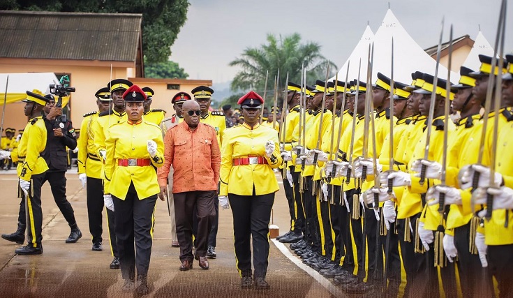 450 pass out from Prisons Intake 31
