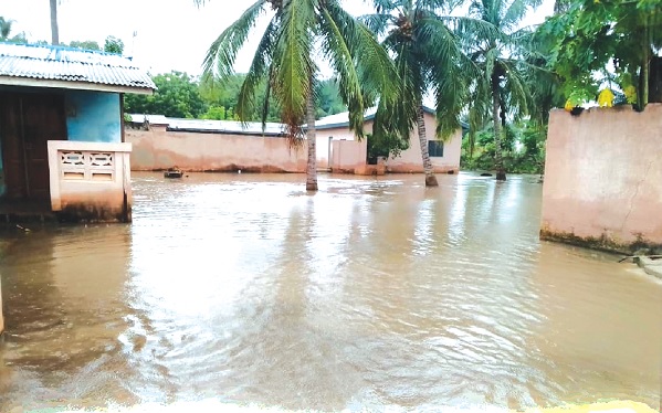 Some of the areas affected by the floods
