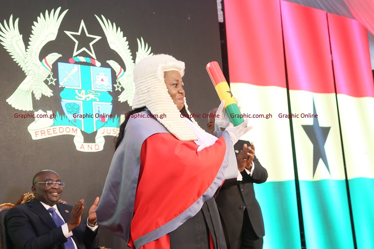Justice Gertrude Torkornoo sworn-in as new Chief Justice of Ghana