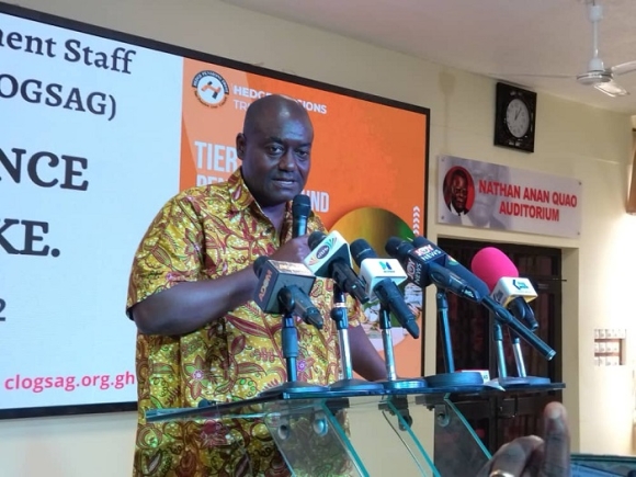 Isaac Bampoe Addo, Executive Secretary of CLOGSAG 