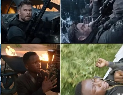 Chris Hemsworth praises Ikorodu Bois for ‘Extraction 2’ trailer remake