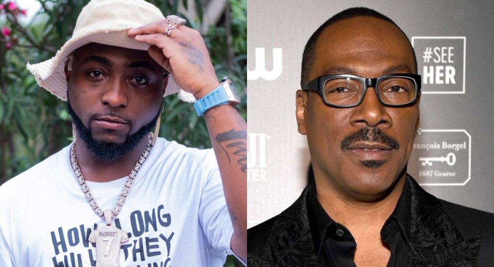 I was on set with Eddie Murphy for days but didn’t recognise him – Davido