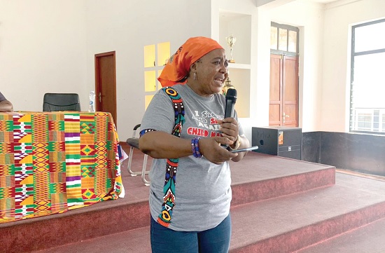 Richlove Amamoo — Central Regional Director of the Department of Gender 