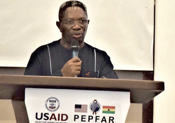 Dr Kyeremeh Atuahene, the Director- General, Ghana AIDS Commission