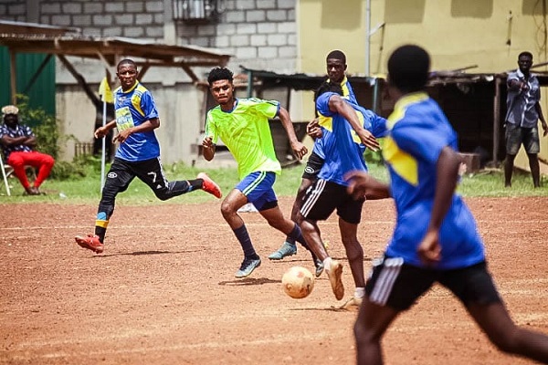 A scene from the competition