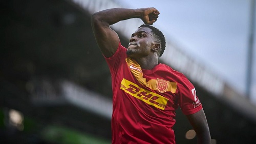 VIDEO: Watch Ernest Nuamah's sensational hat-trick in FC Nordsjaelland comeback win