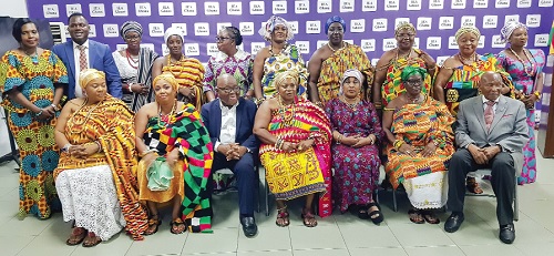 Some queenmothers and other dignitaries at the seminar. Picture: ERNEST KODZI 