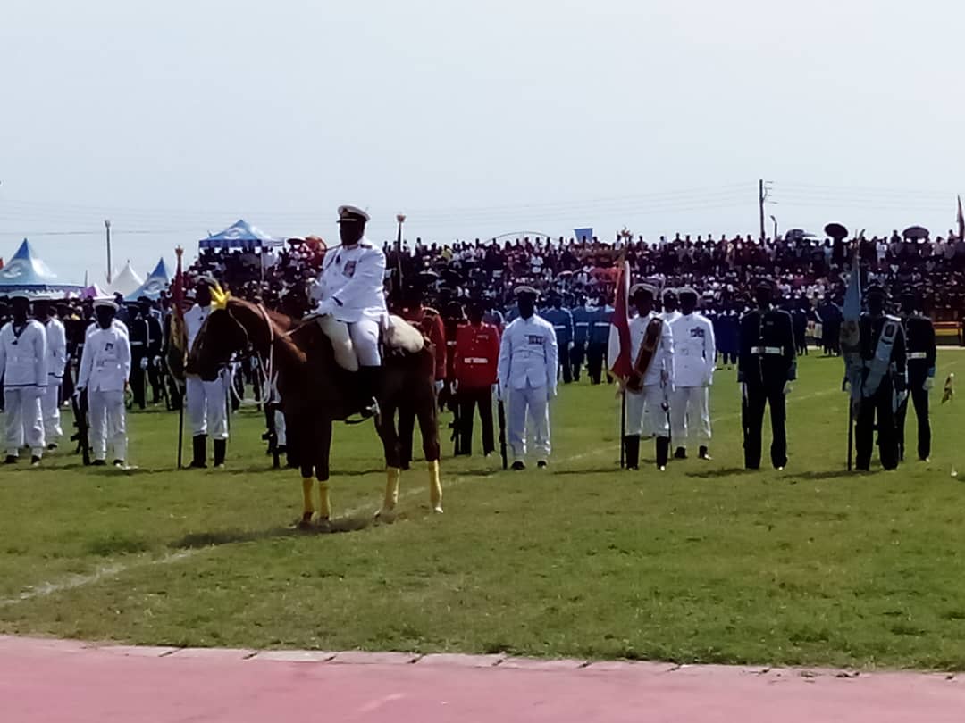 Ghana's 66th Independence anniversary parade underway in Ho 