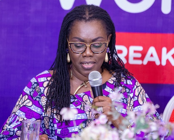 Mrs. Ursula Owusu-Ekuful, Minister of Communications and Digitisation
