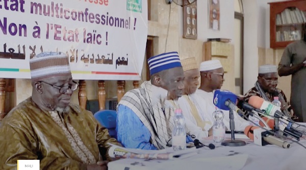 Members of the Malian League of Imams and Scholars for Islamic Solidarity of the Mall