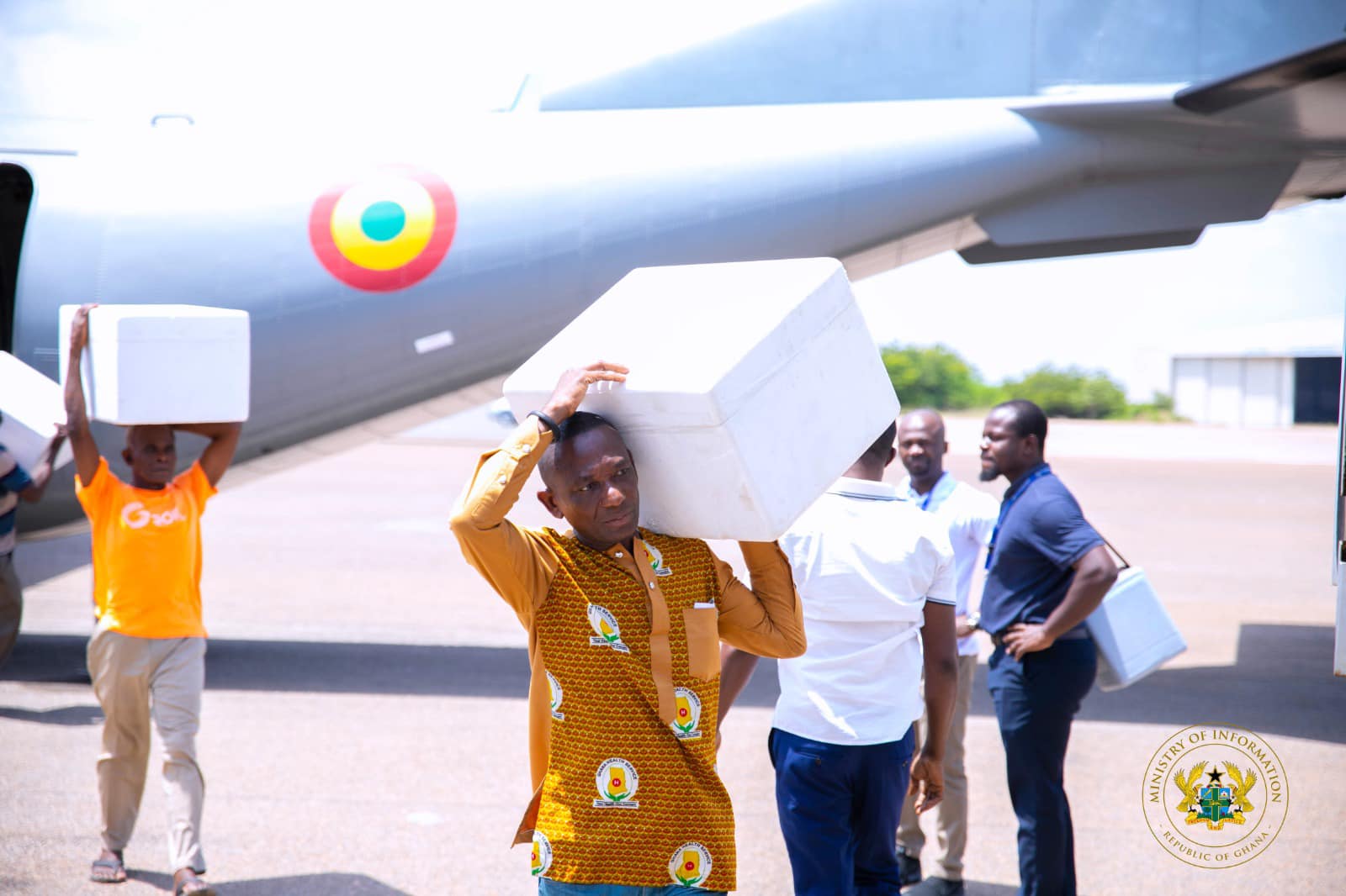 Ghana receives first consignment of Measles vaccines