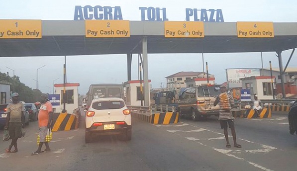 • Accra-Tema Motorway tollbooth