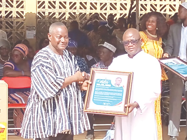 Bolgatanga MCE honoured for contributions to education