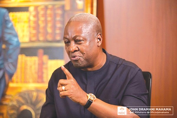 Mahama outlines measures  to collate NDC results