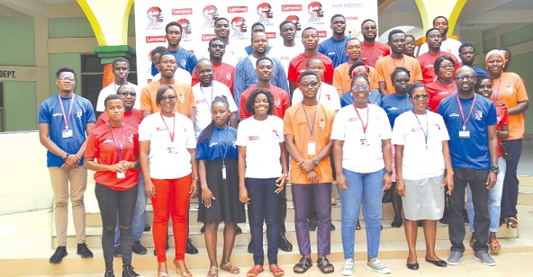• Participants after the launch