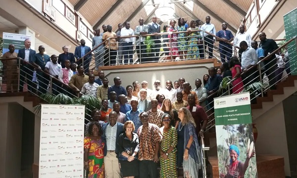 Participants at the Partnership for Inclusive Agricultural Transformation in Africa learning event in Accra