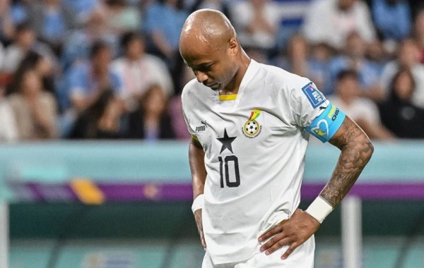 Andre "Dede" Ayew: Ghana skipper ruled out of Angola clash with injury