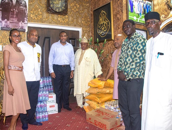 Ramadan: PassionAir donates to Chief Imam