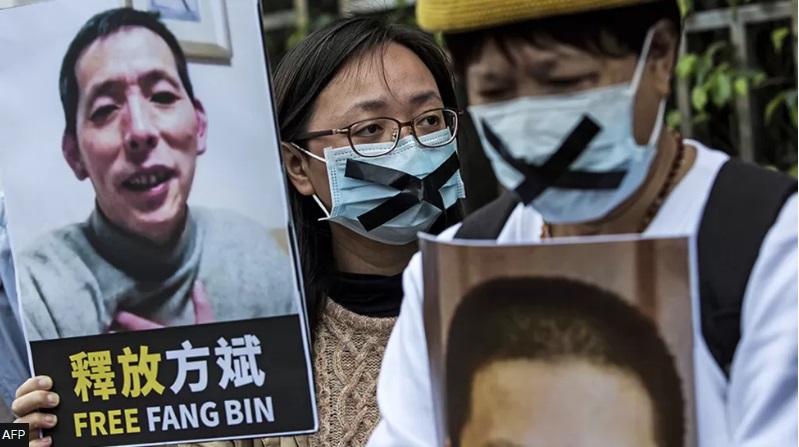 Fang Bin has been released after three years in jail, sources say