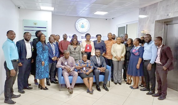• Participants in the launch of the National Cybersecurity Challenge