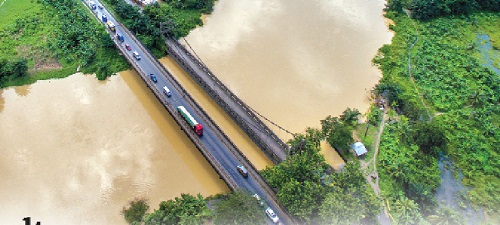 • The Prah River and other water bodies have been polluted by galamsey activities