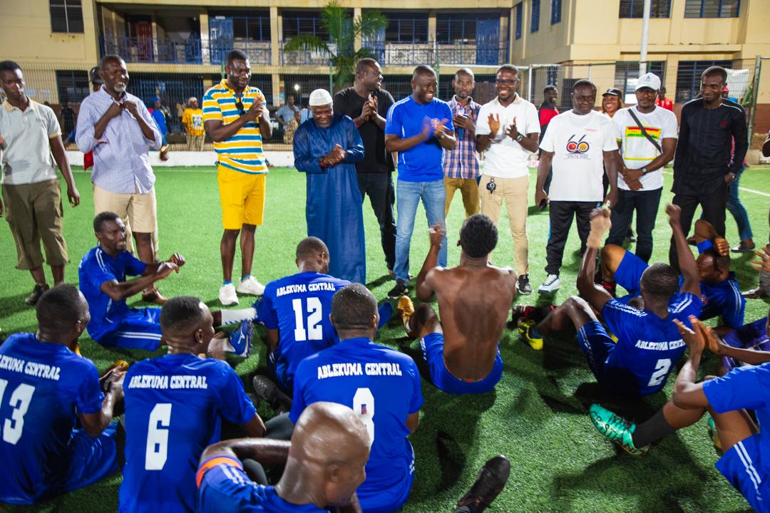 Youth Wing of NPP Ablekuma Central defeats NPP Ablekuma South in football friendly