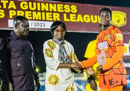 Grace Banwa kept eight clean sheets during the campaign
